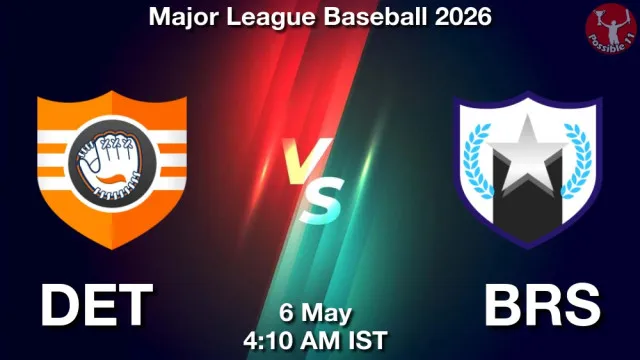 DET vs BRS Match Previews and Baseball Tips