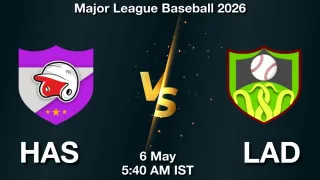 HAS vs LAD - Major League