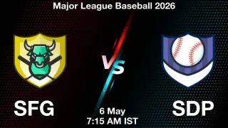 SFG vs SDP - Major League