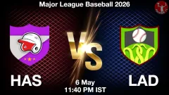 HAS vs LAD Match Result