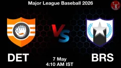 DET vs BRS Match Result