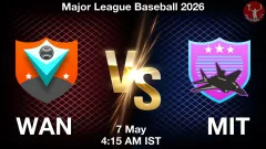 WAN vs MIT Match Result