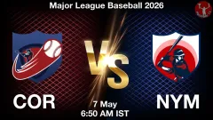 COR vs NYM Match Result