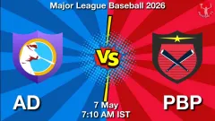 AD vs PBP Match Result