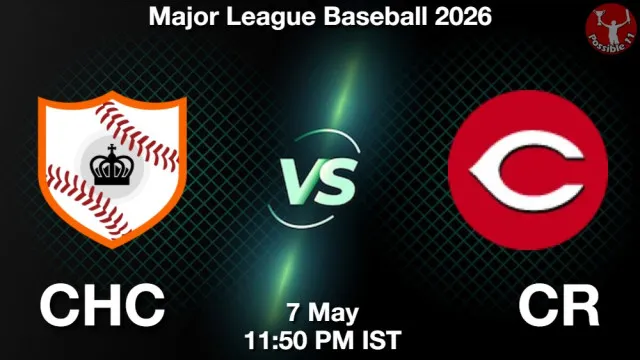 CHC vs CR Match Previews and Baseball Tips