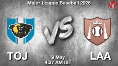 TOJ vs LAA Match Result