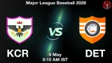KCR vs DET Dream11 Prediction, Preview & Updates - <small>Sat, 09 May 05:10 AM IST</small>