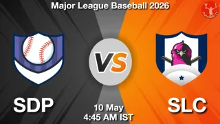 SDP vs SLC Baseball Player Stats, Team News &