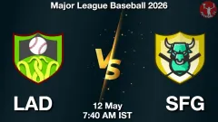 LAD vs SFG Match Result