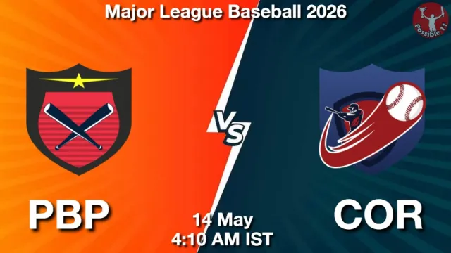PBP vs COR Match Previews and Baseball Tips