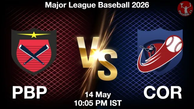 PBP vs COR Match Previews and Baseball Tips