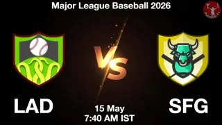 LAD vs SFG - Major League