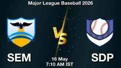 SEM vs SDP Match Result
