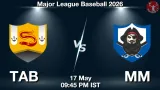TAB vs MM Dream11 Prediction, Preview & Updates - <small>Sun, 17 May 09:45 PM IST</small>