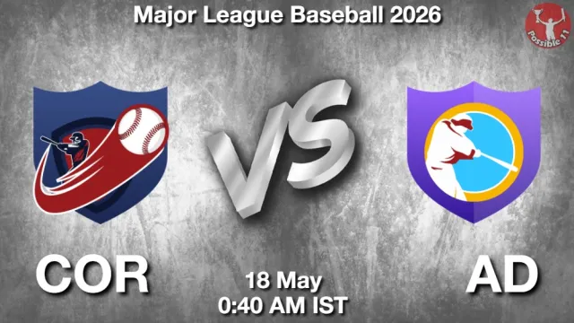 COR vs AD Match Previews and Baseball Tips