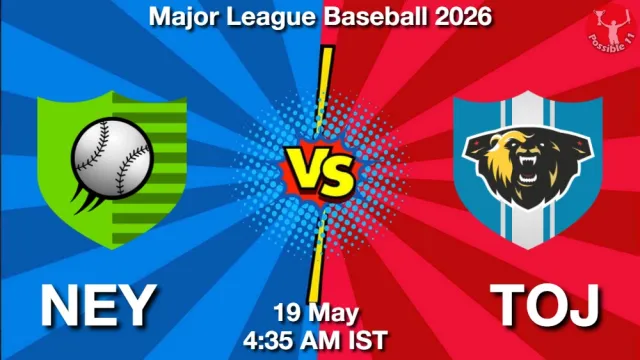 NEY vs TOJ Match Previews and Baseball Tips