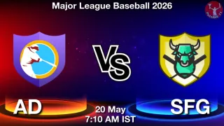 AD vs SFG - Major League