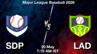 SDP vs LAD - Major League