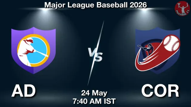 AD vs COR Match Previews and Baseball Tips