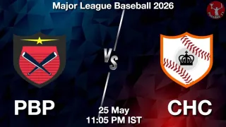 PBP vs CHC - Major League