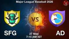 SFG vs AD Match Result