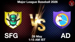 SFG vs AD Match Result