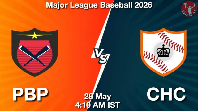 PBP vs CHC Match Previews and Baseball Tips