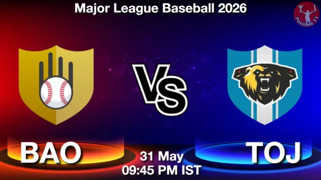 BAO vs TOJ Match Previews and Baseball Tips