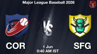COR vs SFG COR vs SFG - Major League