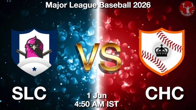SLC vs CHC Match Previews and Baseball Tips