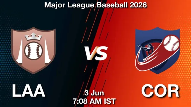 LAA vs COR Match Previews and Baseball Tips