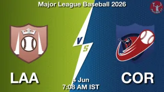 LAA vs COR Matcch Previews