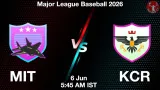 MIT vs KCR Dream11 Prediction, Preview & Updates - <small>Sat, 06 Jun 05:45 AM IST</small>