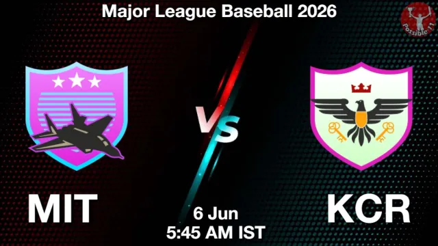 MIT vs KCR Match Previews and Baseball Tips