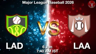 LAD vs LAA - Major League