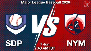 SDP vs NYM - Major League