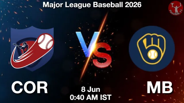 COR vs MB Match Previews and Baseball Tips