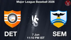 DET vs SEM Match Result