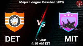 DET vs MIT - Major League