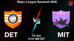 DET vs MIT Match Result