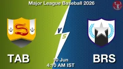 TAB vs BRS Match Result