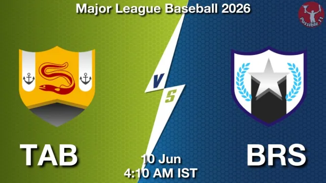 TAB vs BRS Match Previews and Baseball Tips