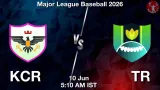 KCR vs TR Dream11 Prediction, Preview & Updates - <small>Wed, 10 Jun 05:10 AM IST</small>