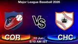 COR vs CHC Dream11 Prediction, Preview & Updates - <small>Wed, 10 Jun 06:10 AM IST</small>