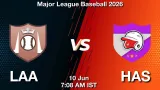 LAA vs HAS Dream11 Prediction, Preview & Updates - <small>Wed, 10 Jun 07:08 AM IST</small>