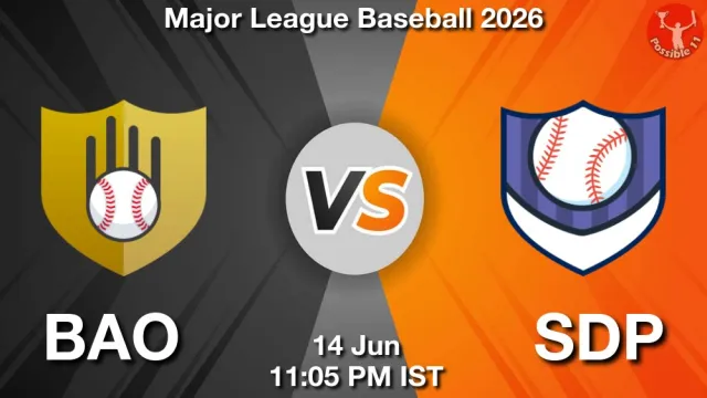 BAO vs SDP Match Previews and Baseball Tips