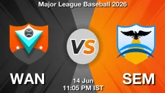 WAN vs SEM Match Result