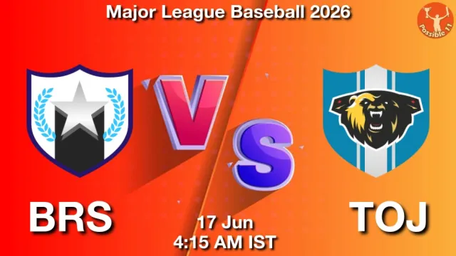 BRS vs TOJ Match Previews and Baseball Tips