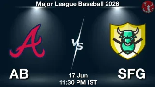 AB vs SFG - Major League