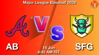AB vs SFG AB vs SFG - Major League